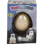 Hipo Destination Deep Ei met Groeiende Pinguin, 6cm