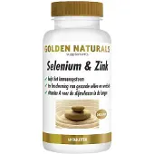 Golden naturals Selenium & Zink Tabletten