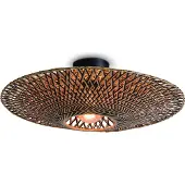 Konstsmide Buitenlamp Oden Opal Wandlamp, met stopcontact, E27 max. 60W / 230V, kleur Zwart