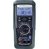 Gossen metrawatt METRAHIT PM PRIME Multimeter Kalibratie (DAkkS) Digitaal Datalogger CAT III 600 V, CAT IV 300 V Weergave (counts): 310000