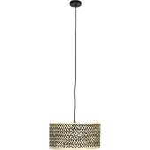 White Label Hanglamp Isla Bamboo Small Beige