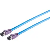 S-Conn Premium S/FTP CAT8.1 40 Gigabit netwerkkabel / blauw - LSZH - 10 meter