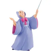 BULLYLAND Figurine Fee Peet - BULLY - Assepoester Disney - 11 cm - Paars en multicolor