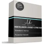 Luna Bedding Hoeslaken - Jersey Stretch - Crème 140 x 200 cm
