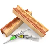 Wicked Edge leren strops, 5 en 3,5 micron