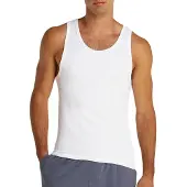 Calvin Klein Tanktop met ribboorden in een set van 3 stuks