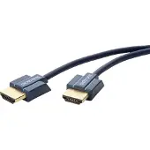 ClickTronic HDMI kabel - HDMI A male naar HDMI A male - Slimline -