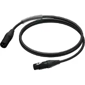 Procab / Neutrik PRA901 XLR (m) - XLR (v) audiokabel - 0,50 meter