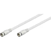 Goobay BKF 750 7.5m Wit coax-kabel