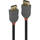 Lindy 36483 DisplayPort-kabel DisplayPort Aansluitkabel DisplayPort-stekker, DisplayPort-stekker 3.00 m Zwart