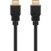 Goobay Ultra High Speed HDMI Cable with Ethernet, Certified (8K@60Hz) 0.5 m