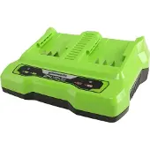 Greenworks Gereedschap batterijen + laders, Dubbele lader 24V 2A (24 V)