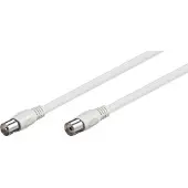 Pro 58810 coax-kabel 3C-2V 5 meter Wit
