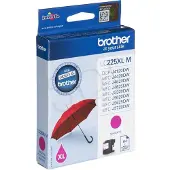 Brother inktcartridge magenta, 1.200 pagina's - OEM: LC-225XLM