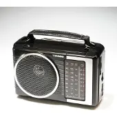 TIROSS Radio-ontvanger TS-460 (FM, AM), Radio, Zwart