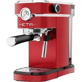 Eta Siebträgermachine STORIO ETA618190030, retro design, rood, 1350W, max. 20 bar, thermoblock