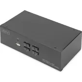 Digitus DS-12882 KVM-switch Zwart