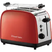 Russell Hobbs Colours Plus Broodrooster - Rood - 26554-56
