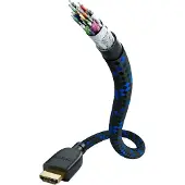Inakustik 00423550 - HDMI Kabel - 500 cm - Blauw Zwart