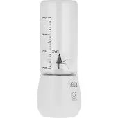 Uni-T Snoerloze blender glazen kan 450ml 100W 6 messen, Blender