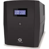 Conceptronic ZEUS08EM, ZEUS, UPS, 1500VA, 900W, Schuko, UPS met startfunctie/LAN-poort