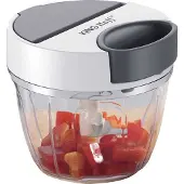 Cadro Keukenmachine met snijschijf voor het hakken van uien en groenten, 900 ml, hakmolen