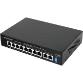 Esperanza ENS106, 10-poorts PoE-switch, 10/100, 96W