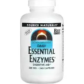 Source naturals - Dagelijkse Essentiële Enzymen 500 mg, 240 vegetarische capsules