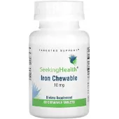 Seeking Health - Optimaal IJzer, Kersensmaak - 60 kauwtabletten