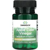 Swanson Health Apple Cider Azijn, 200mg dubbele sterkte - 30 tabletten