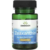 Swanson Health - Zeaxanthine 4 mg, 60 capsules