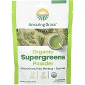 Amazing Grass , Organic Supergreens Powder, 5.29 oz (150 g)