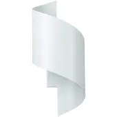 Emibig Wandlamp Spiner, dimbaar, wit / opaal, Woon-/ Eetkamer, metaal, Modern, wandlamp