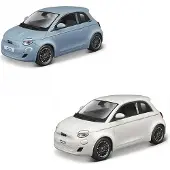 Bburago Fiat 500e 2023 wit 1:24 modelauto 21110
