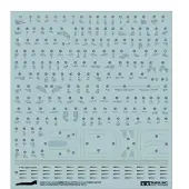 Tamiya 1/48 F-4 Phantom II Door Decal Set A