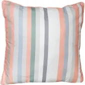 Madison Sierkussen Met Paspel Righe Salmone (50 x 50 cm)
