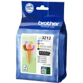 Brother Inktcartridge LC-3213VAL 4-kleuren Multipack Hoge capaciteit