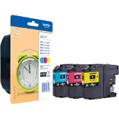 Brother LC-125XLRBWBP Inktcartridge 3-kleuren Multipack Hoge capaciteit