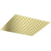 Guido Gusto Cube inbouw douchekop 30x30cm mat goud