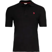 U.S. POLO ASSN. Shirt rood / zwart