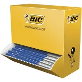 BIC M10 Clic balpen medium blauw voordeelpak (100 stuks)