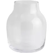 Muuto Silent Vaas Ø11 Cm Doorzichtig - Vazen Glas Clear - SILVAS11A02