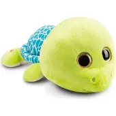 Nici Turtle Welloni Lying Teddy 45 Cm Geel Green Kinderen