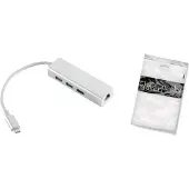 Shiverpeaks BASIC-S USB 3.1 adapter met C-connector en RJ45 Ethernetpoort