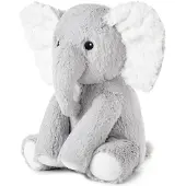 Cloud B Veilleuse Peluche musicale Elliot l'Elephant Gris