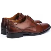 Pikolinos Heren Bristol bruin leren loafers (43), Leer, Plat, Veters, Casual M7J-4184
