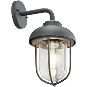 TRIO DUERO - Wandlamp - Antraciet - excl. 1x E27 4W - Buitenverlichting - IP44