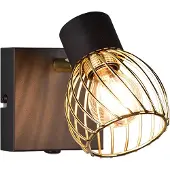 TRIO LED Plafondspot E14 | Ardon | Rond | Zwart-goud | IP20 | Lighting