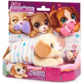 Hasbro Just Play furReal Newborns Puppy Interactief Huisdier, Kleine Pluche Puppy met Geluiden