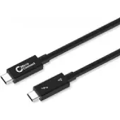 Microconnect Thunderbolt-kabel - MICRO CONNECT - TB4015 - 1,5 m - 40 Gbit/s - Zwart